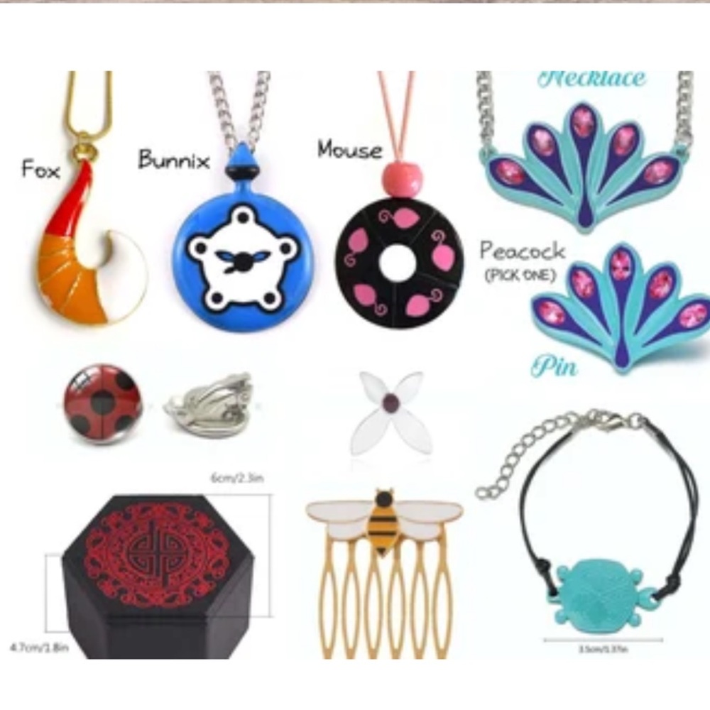 Everything Miraculous Jewelry set with sealed DIY Miracle Box
